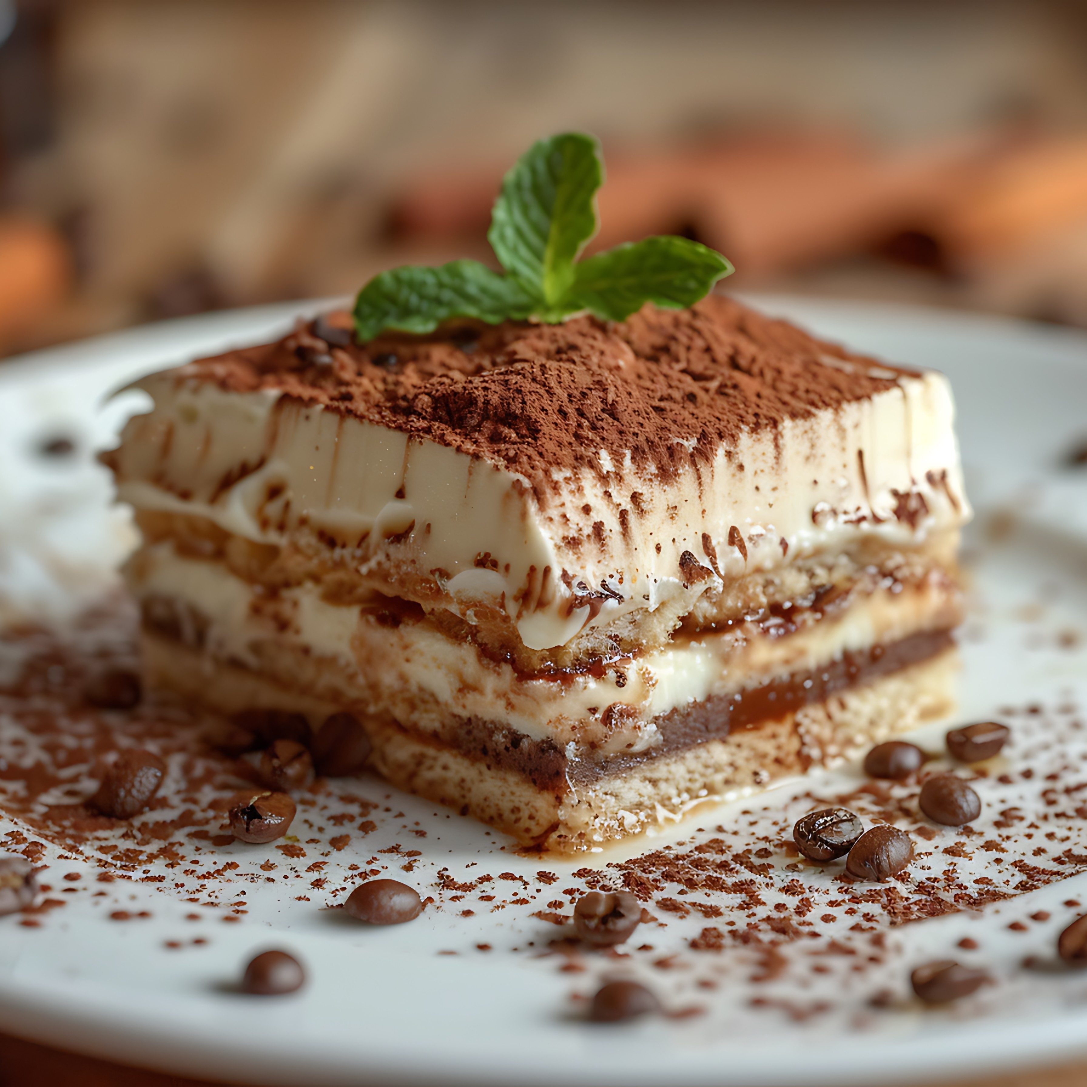 Tiramisu Cake.